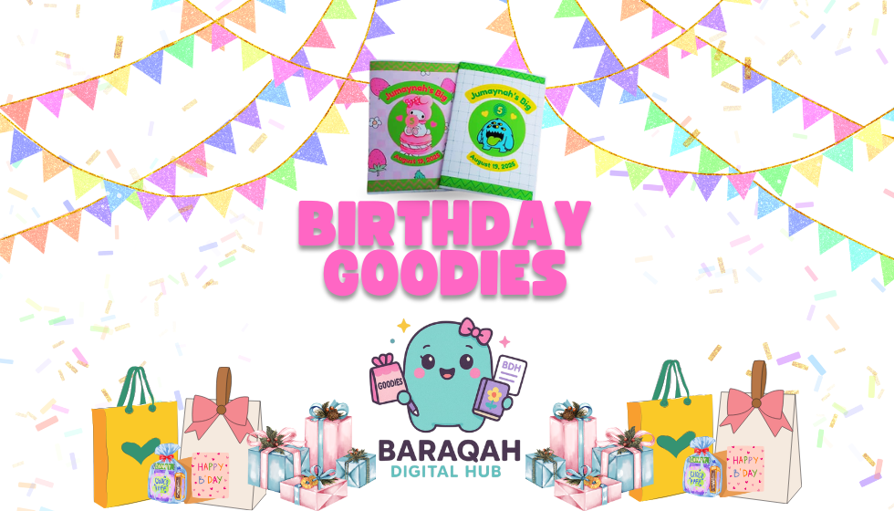 Booklet Birthday Goodies